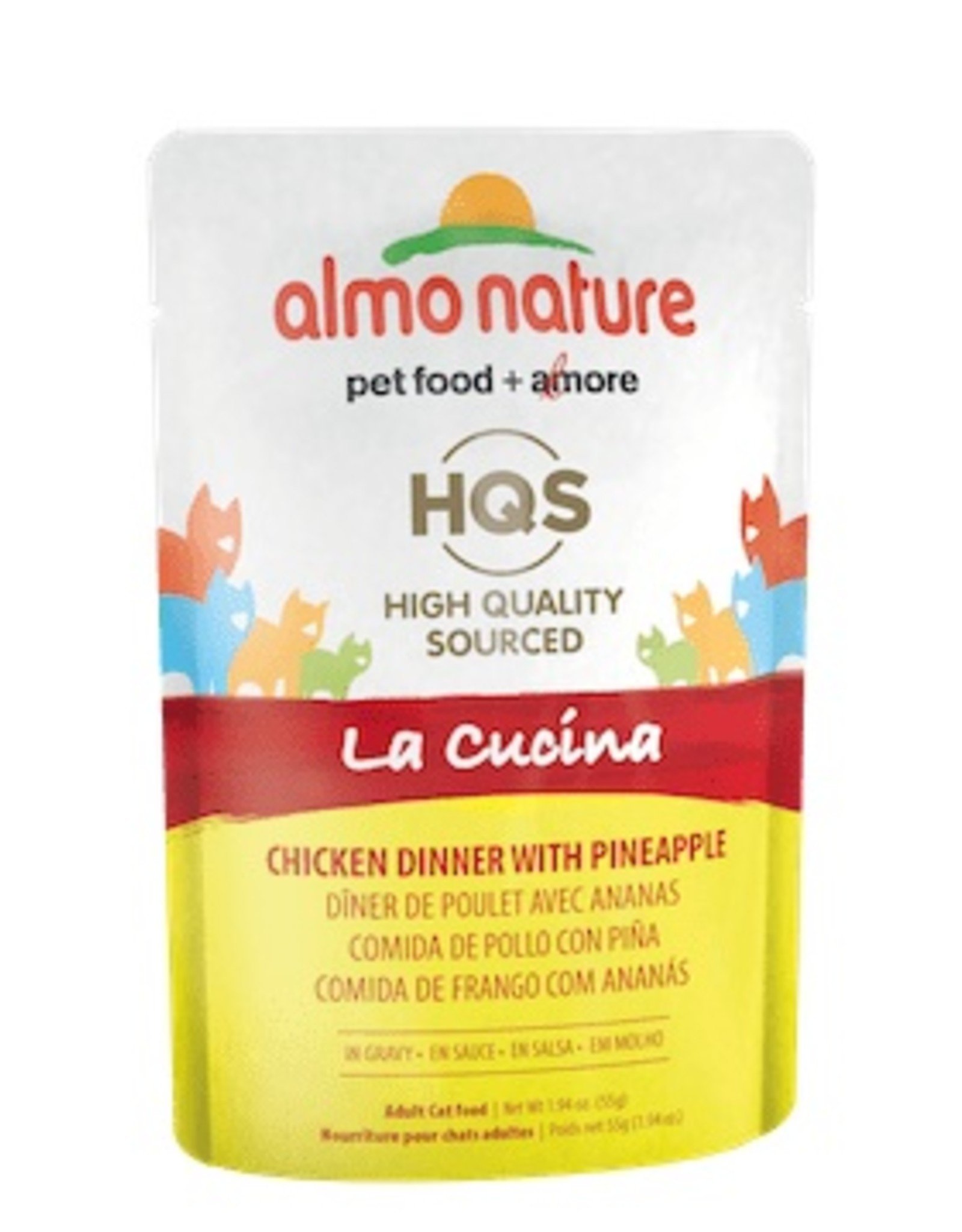 Almo Nature Almo Nature La Cucina Chicken Dinner with Pineapples Pouch