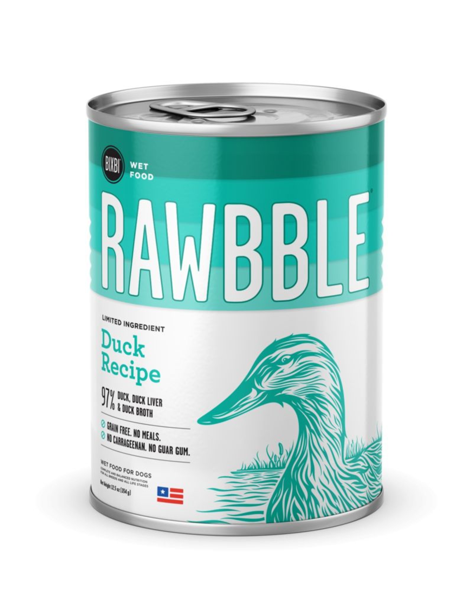 Bixbi Rawbble Duck Recipe 12.5oz