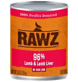 Rawz Rawz K9 96% Lamb & Lamb Liver Pate 12.5oz