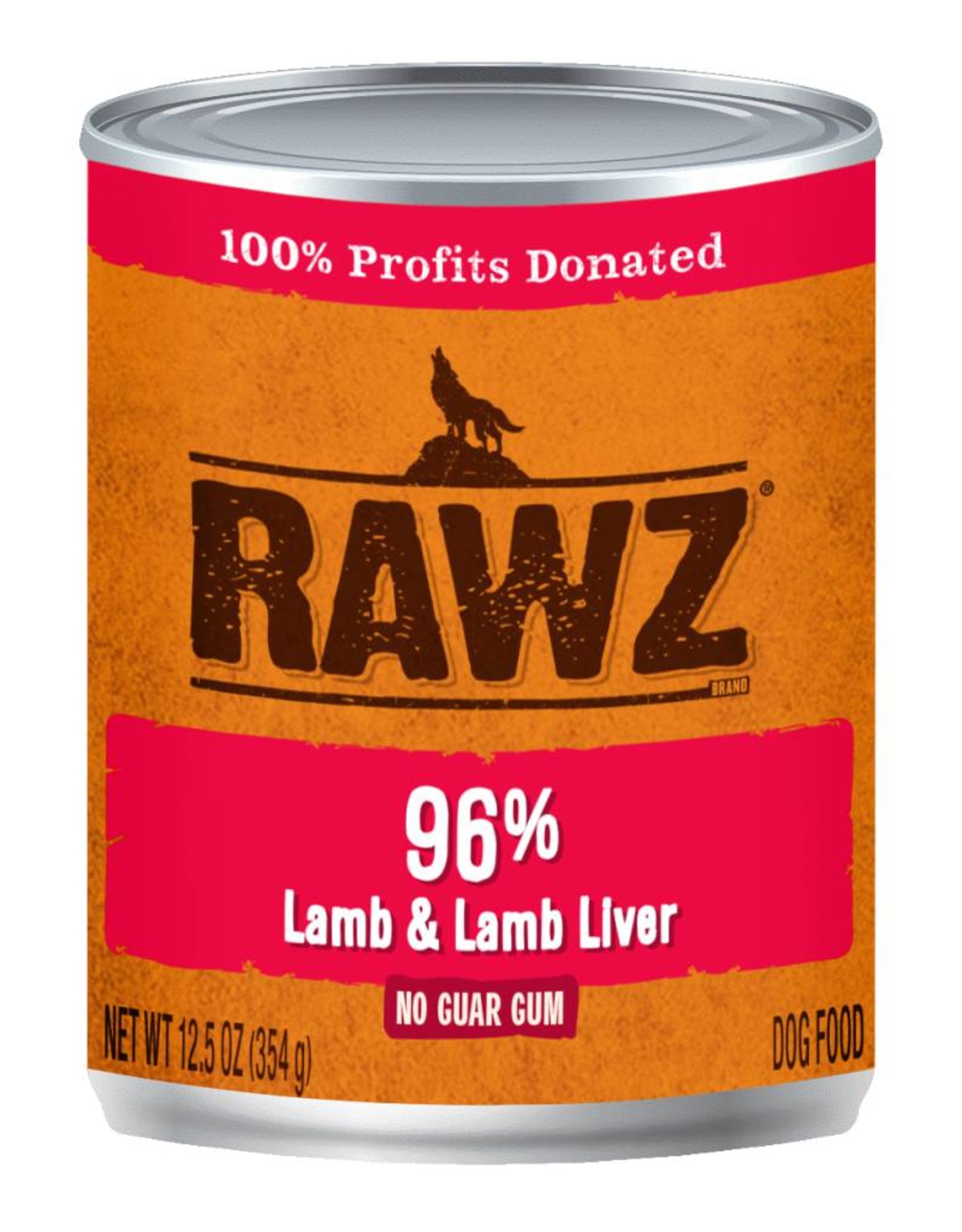 Rawz Rawz K9 96% Lamb & Lamb Liver Pate 12.5oz