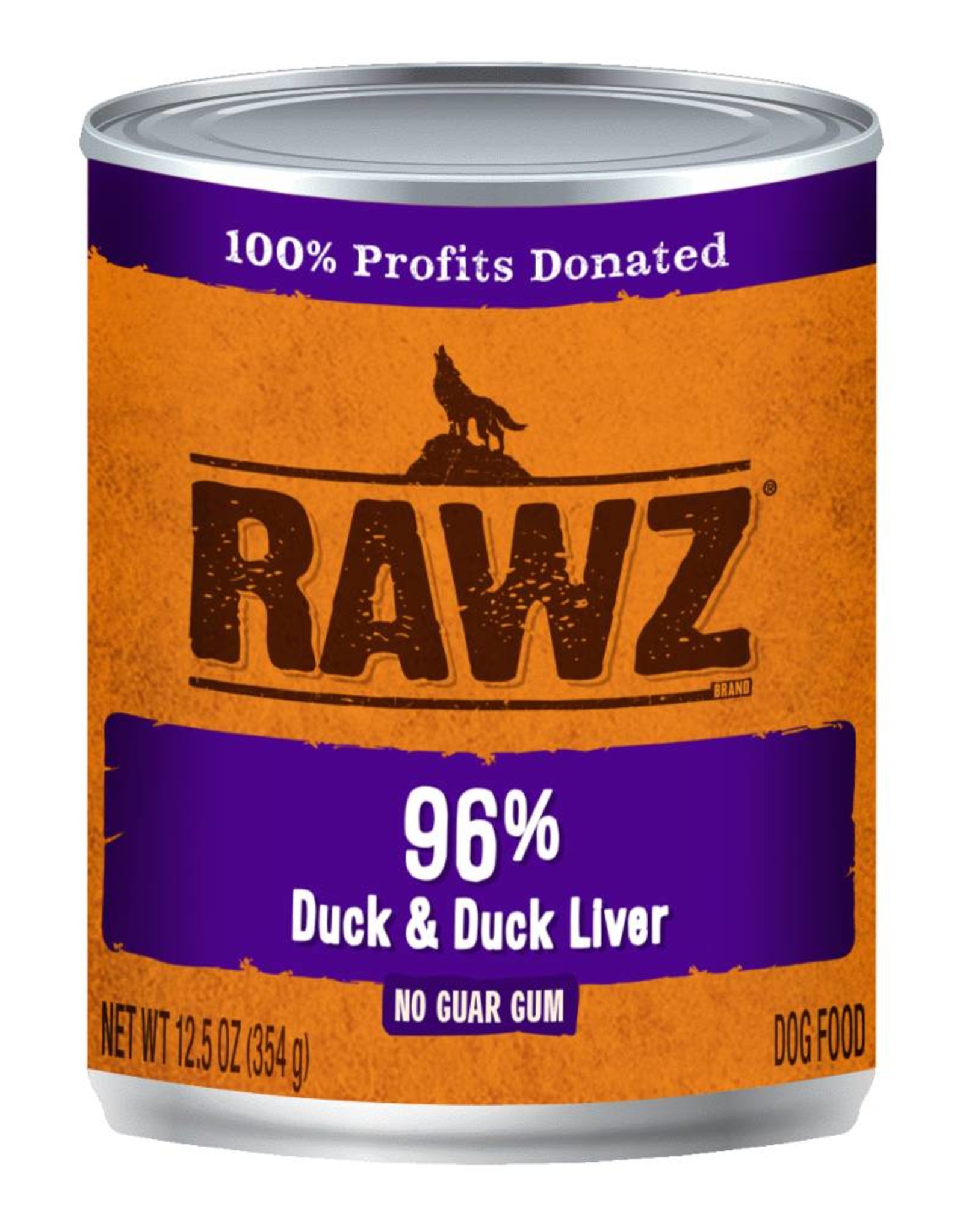 Rawz Rawz K9 96% Duck & Duck Liver Pate 12.5oz
