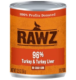 Rawz Rawz K9 96% Turkey & Turkey Liver Pate 12.5oz