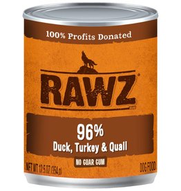 Rawz Rawz K9 96% Duck, Turkey & Quail Pate 12.5oz
