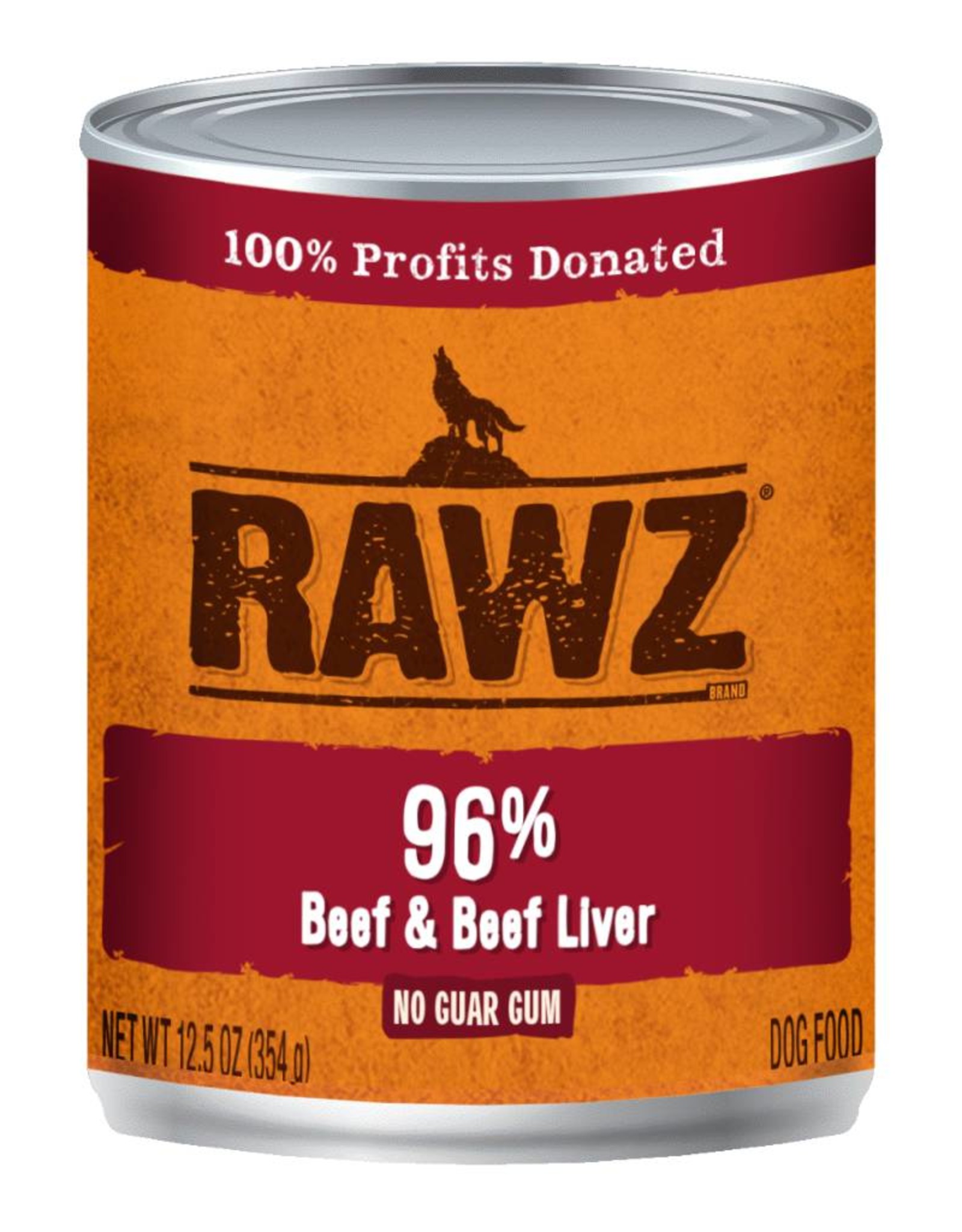 Rawz Rawz K9 96% Beef & Beef Liver Pate 12.5oz