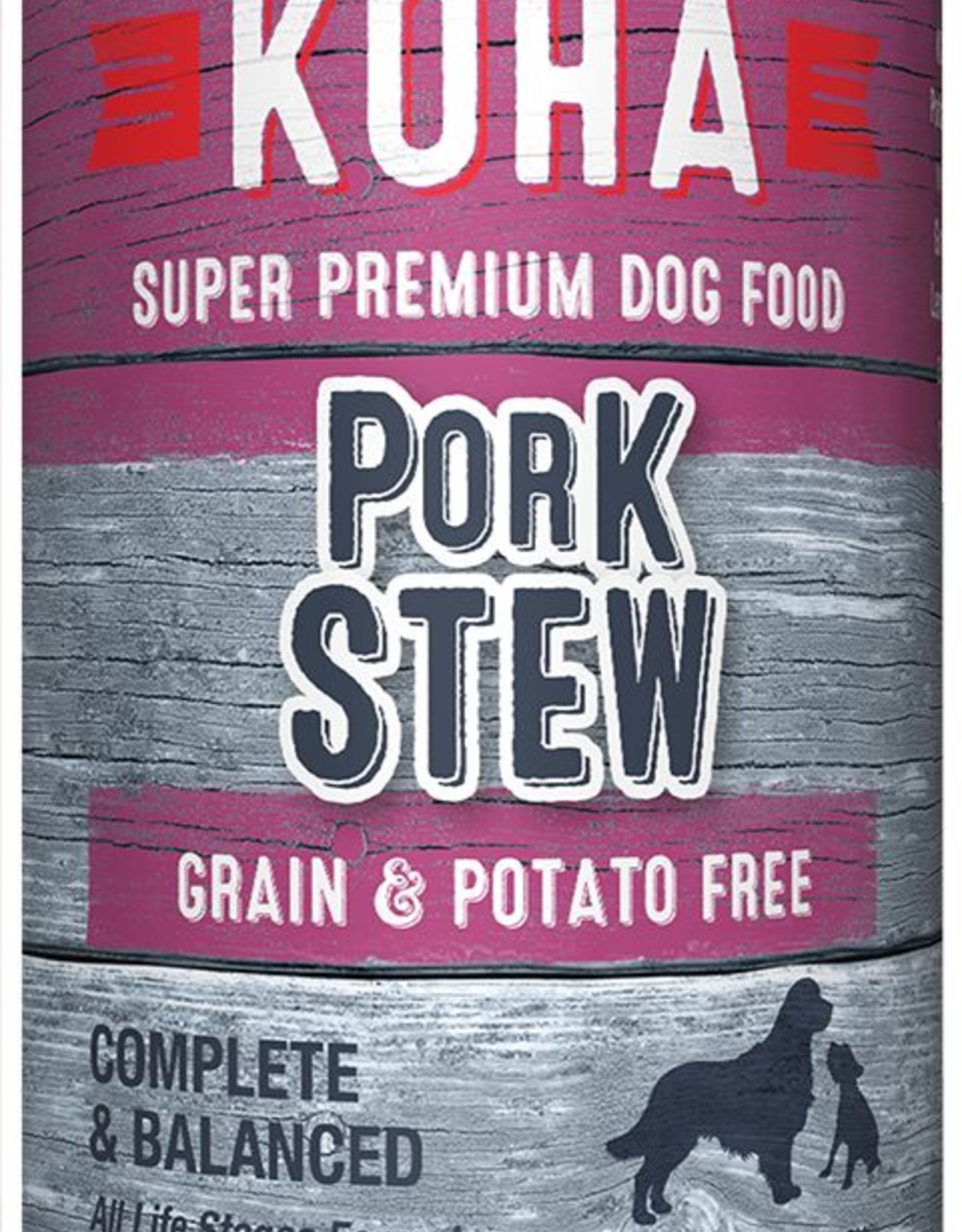 Koha Koha Pork Stew for Dogs 12.7oz