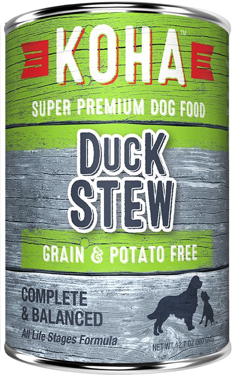 duck stew dog food