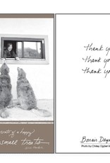 Dog Speak Dog Speak Card - Thank You - One of the secrets of a happy life is continuous small treats