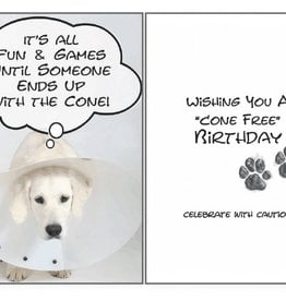 Dog Speak Dog Speak Card - Birthday - Cone Free Birthday