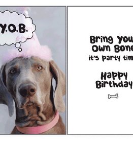Dog Speak Dog Speak Card - Birthday - B.Y.O.Bone