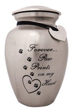 Dog Speak Dog Speak Urn - Forever Paw Prints on My Heart