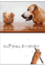 Dog Speak Dog Speak Card - Birthday - May All Your Dreams Come True