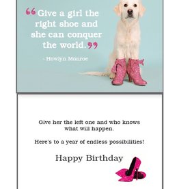 Dog Speak Dog Speak Card - Birthday - The Right Shoe