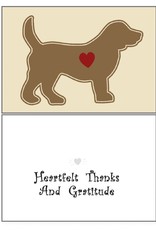 Dog Speak Dog Speak Card - Thank You - Heartfelt Thanks