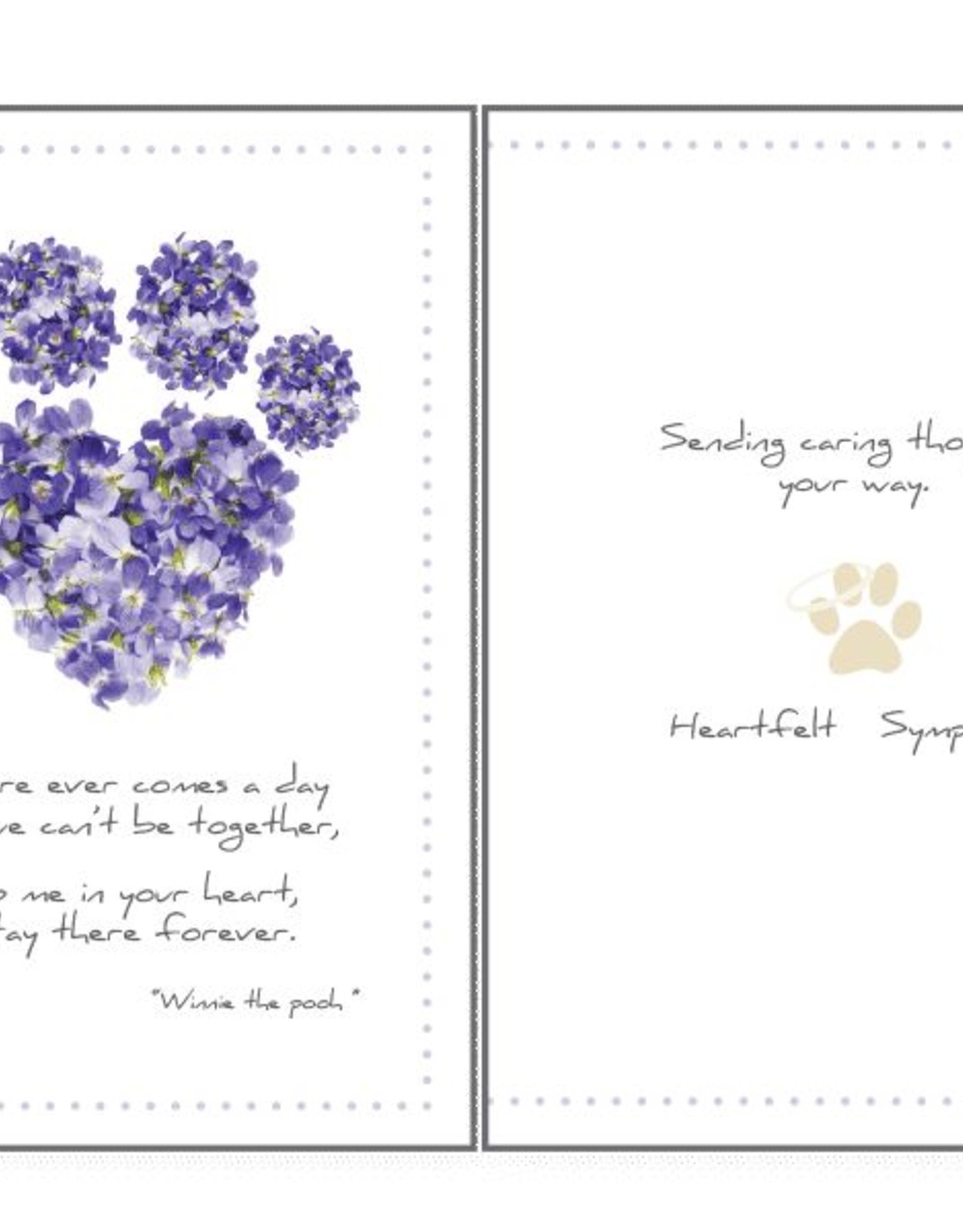 Dog Speak Dog Speak Card - Sympathy - If There Ever Comes a Day