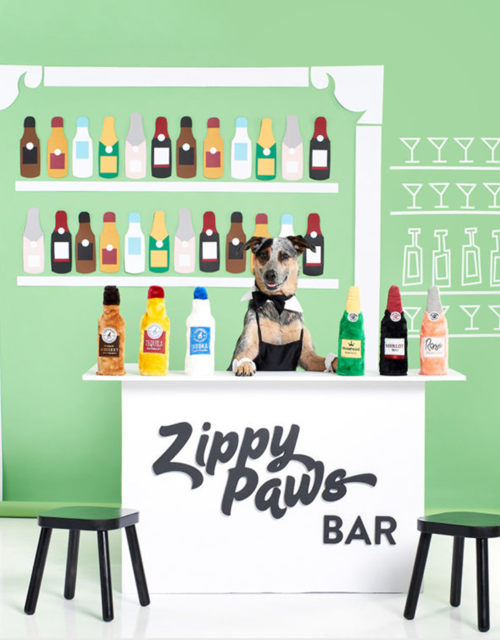 ZippyPaws ZippyPaws Happy Hour Crusherz - Red Wine