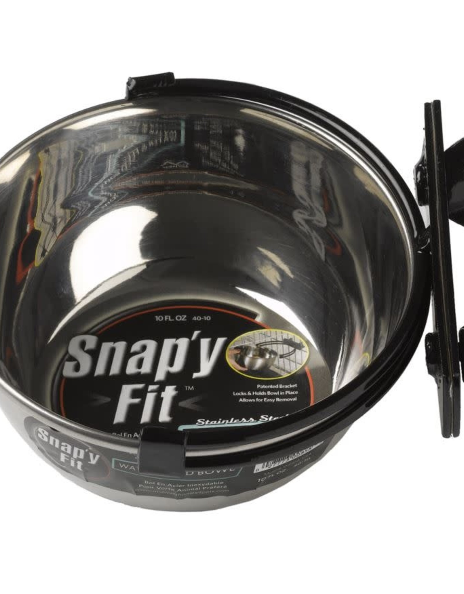 MidWest Homes for Pets Midwest Snap'y Fit Water & Food Bowl