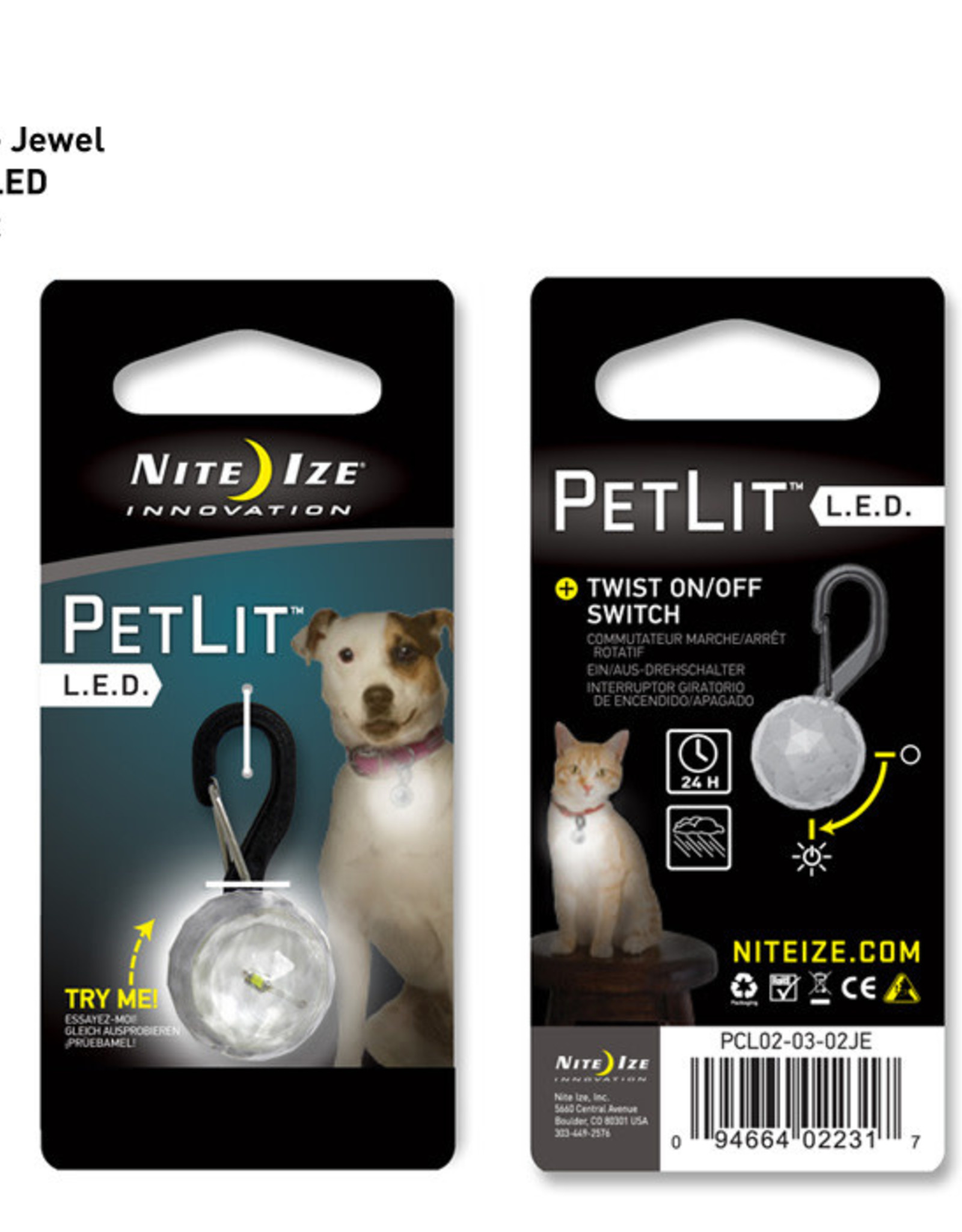 NiteIze NiteIze PetLit Crystal Jewel Light