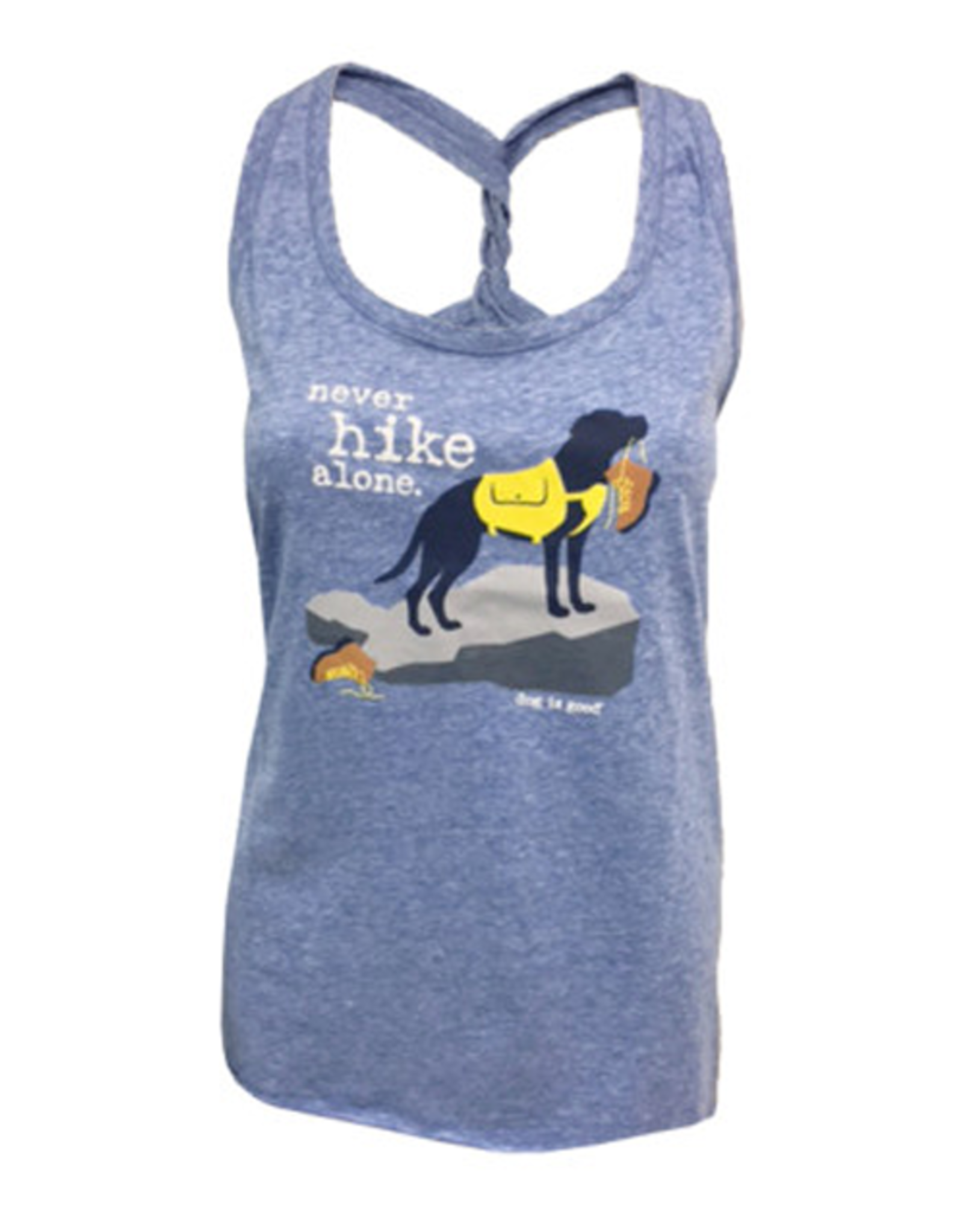 Dog Is Good Dog Is Good Never Hike Alone Tank - Women's