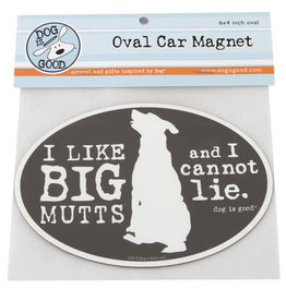 Dog Is Good Car Magnet: I Like Big Mutts