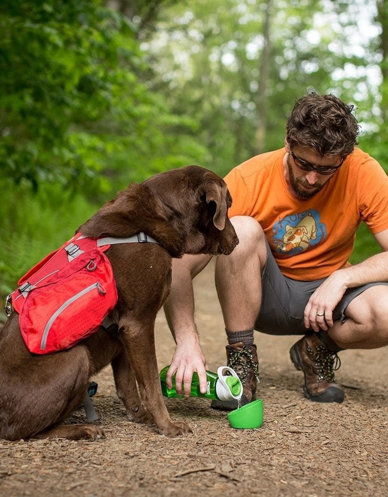 Kurgo Gourd Water Bottle & Bowl