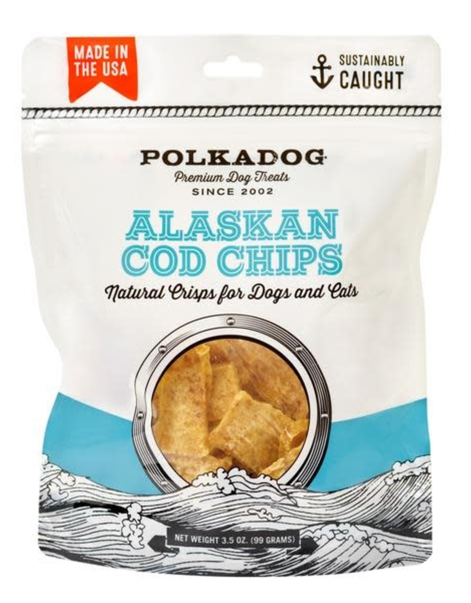 Polka Dog PolkaDog Alaskan Cod Chips