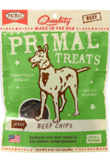 Plato Pet Treats Primal Beef Chips Jerky