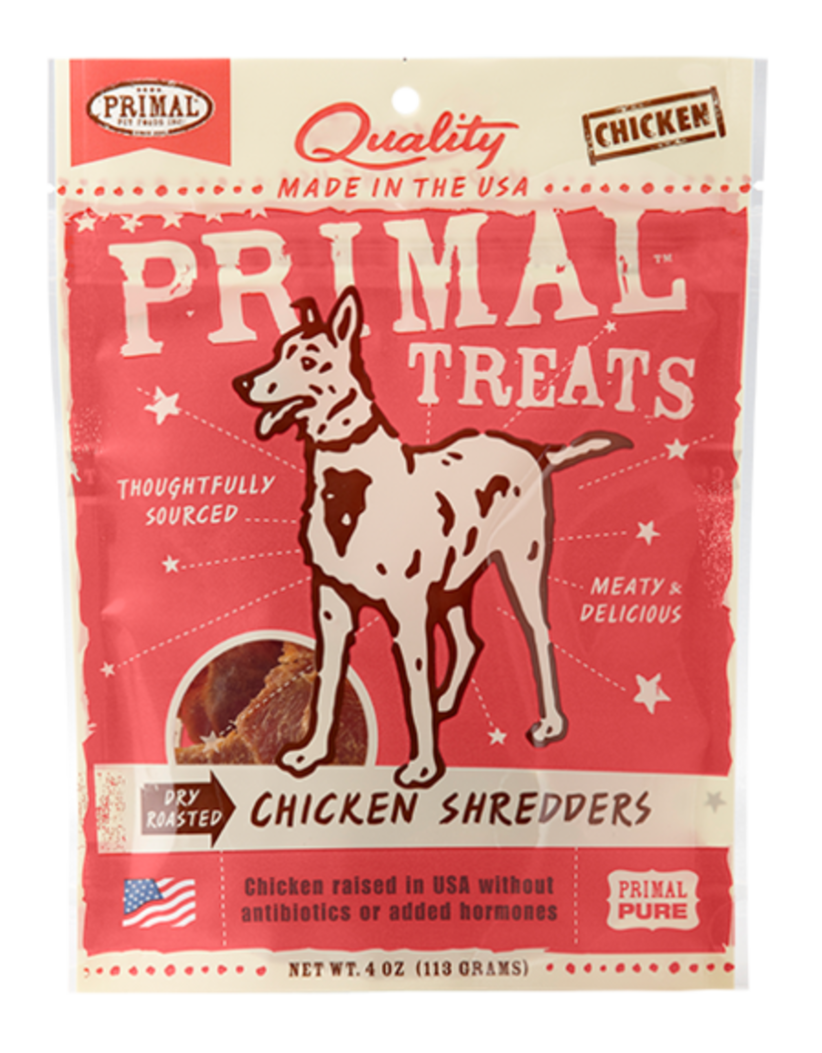 Primal Pet Food Primal Chicken Shredders Dry Roasted
