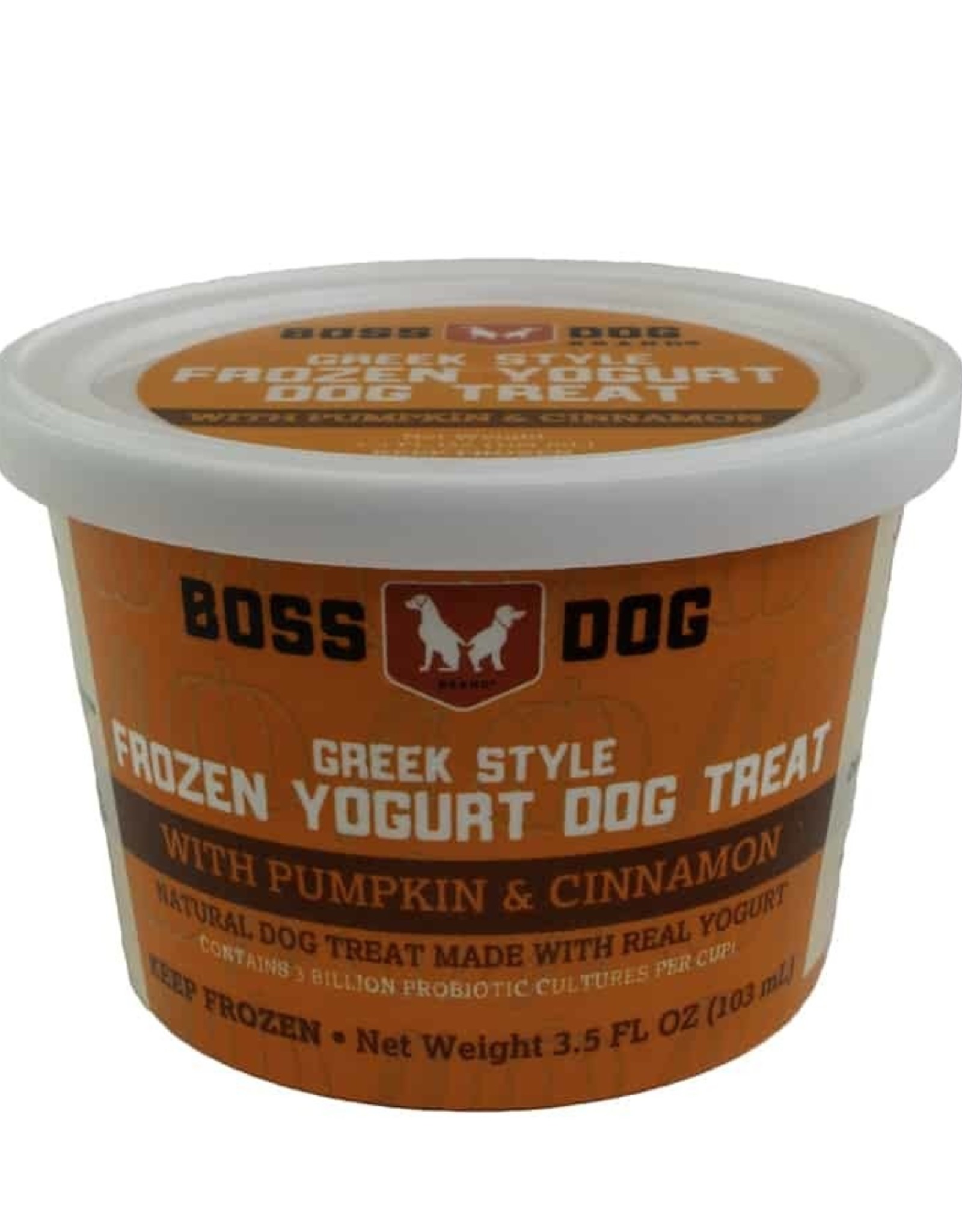 Boss Dog Boss Dog Frozen Yogurt Pumpkin & Cinnamon