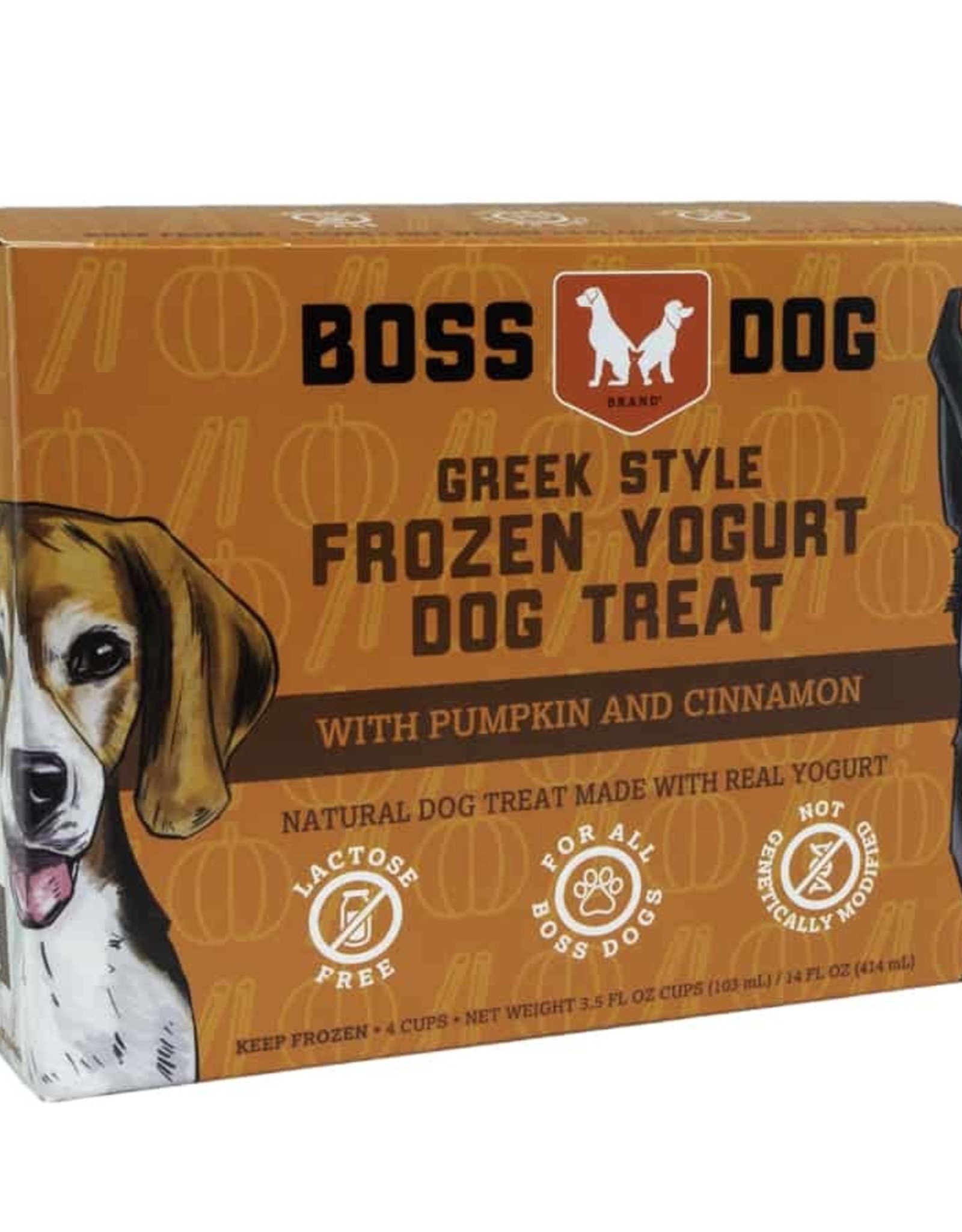 Boss Dog Boss Dog Frozen Yogurt Pumpkin & Cinnamon