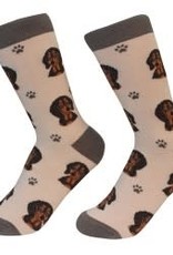 Dachshund Black Socks