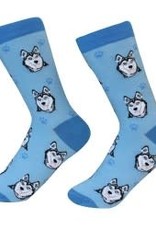 Siberian Husky Socks