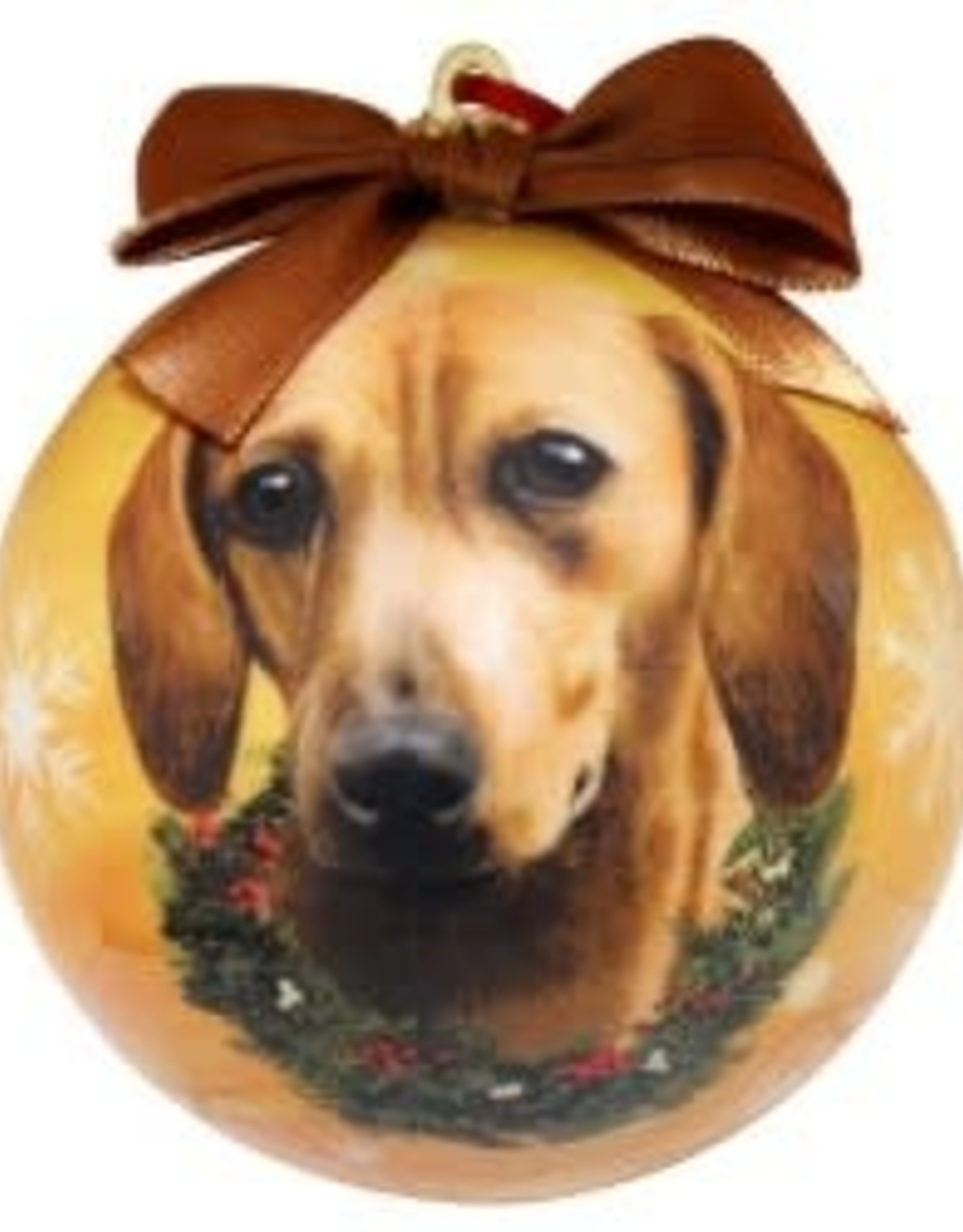 Dachshund Red Ornament