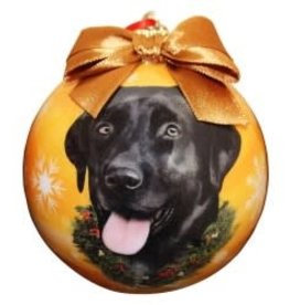 Labrador, Black Ornament