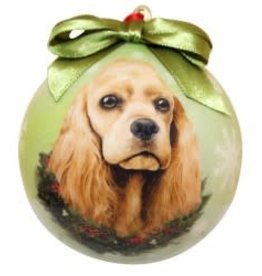 Cocker Spaniel Buff Ornament