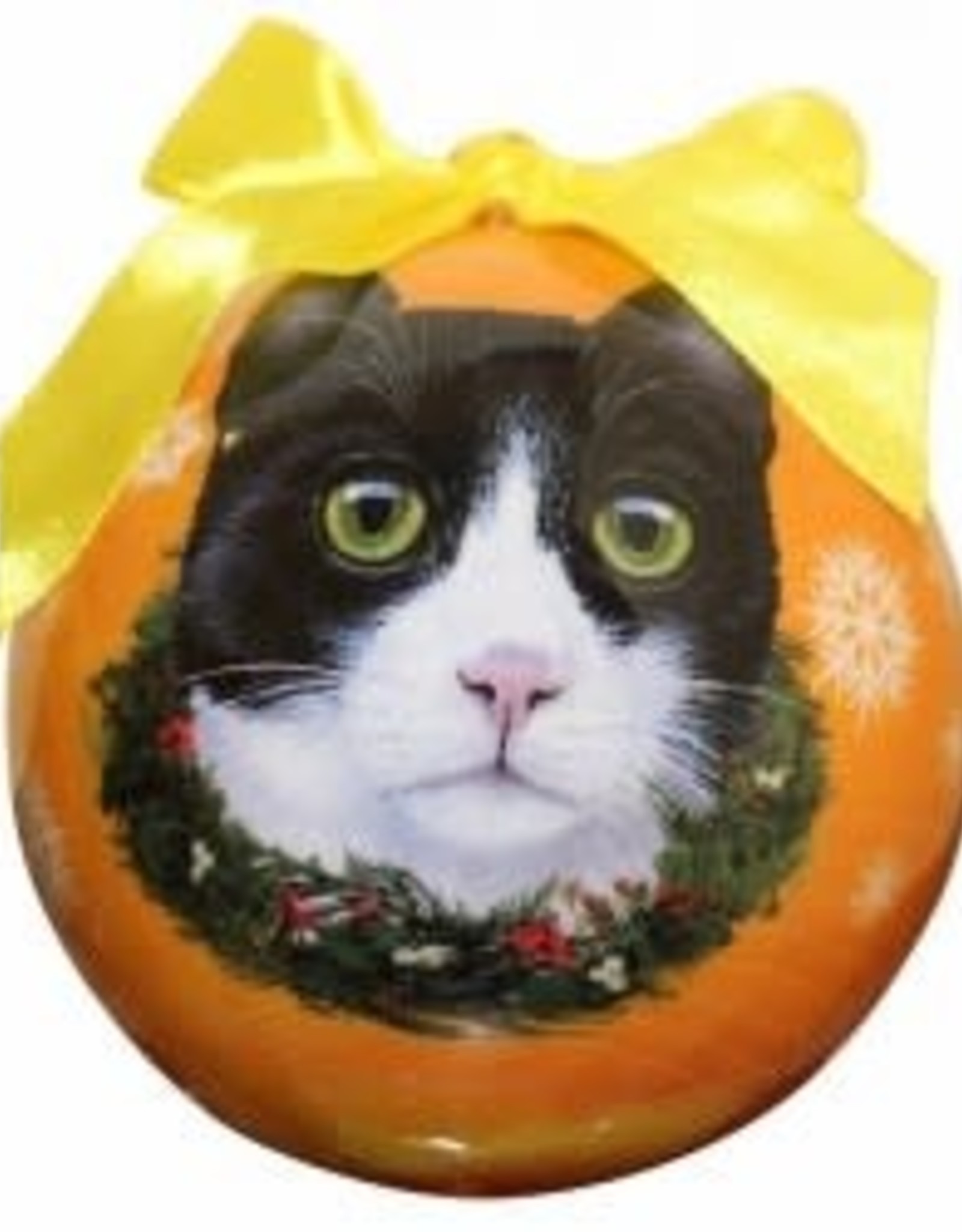 Cat - Black & White (Tuxedo) Ornament