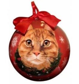 Cat - Orange Tabby Ornament
