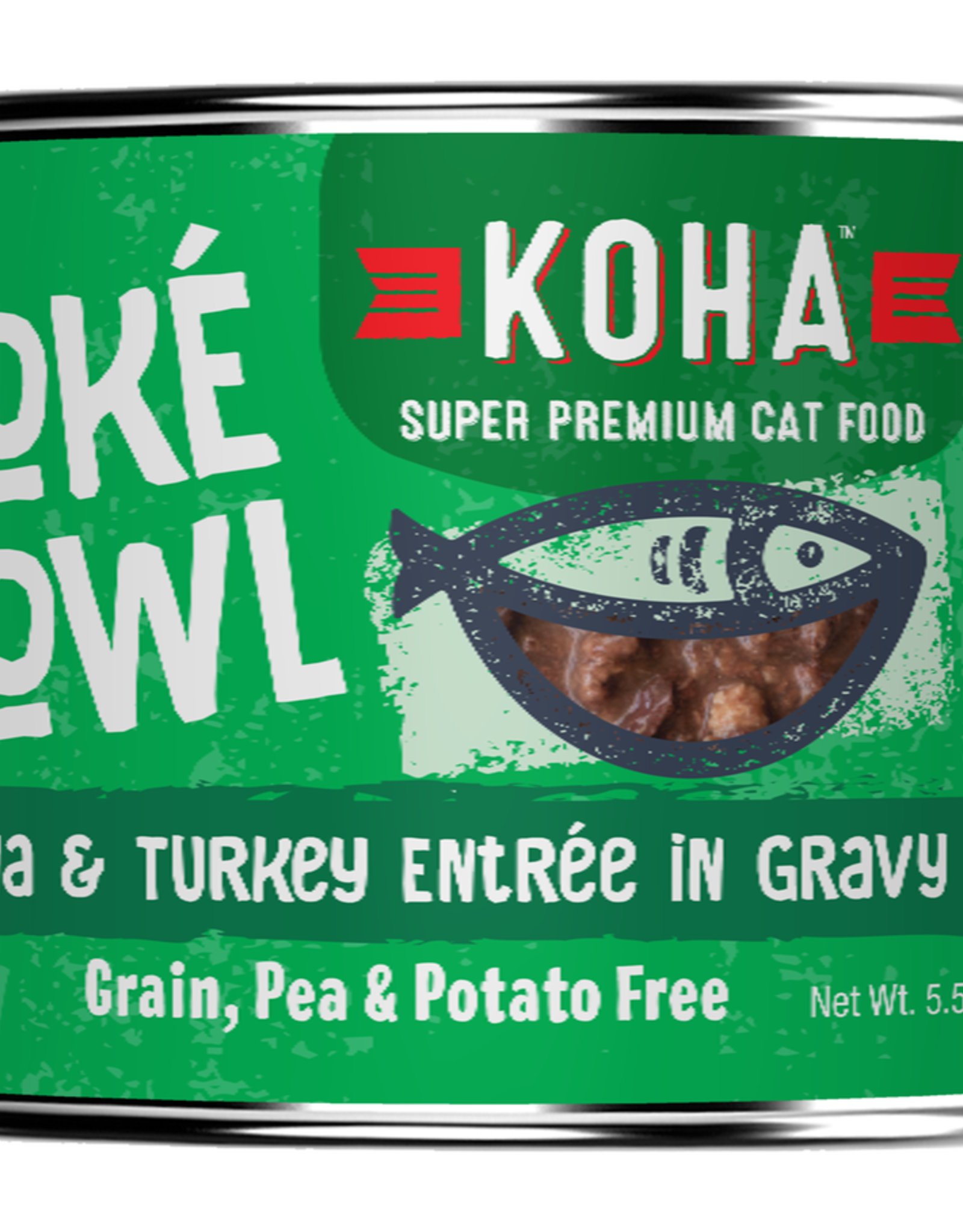 Koha Poke Bowls Tuna Turkey For Cats Molly S Healthy Pet Food Market