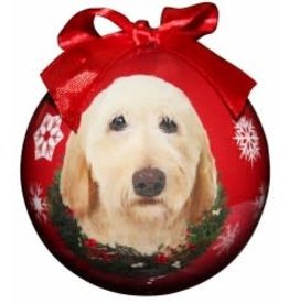 Labradoodle - Yellow Ornament