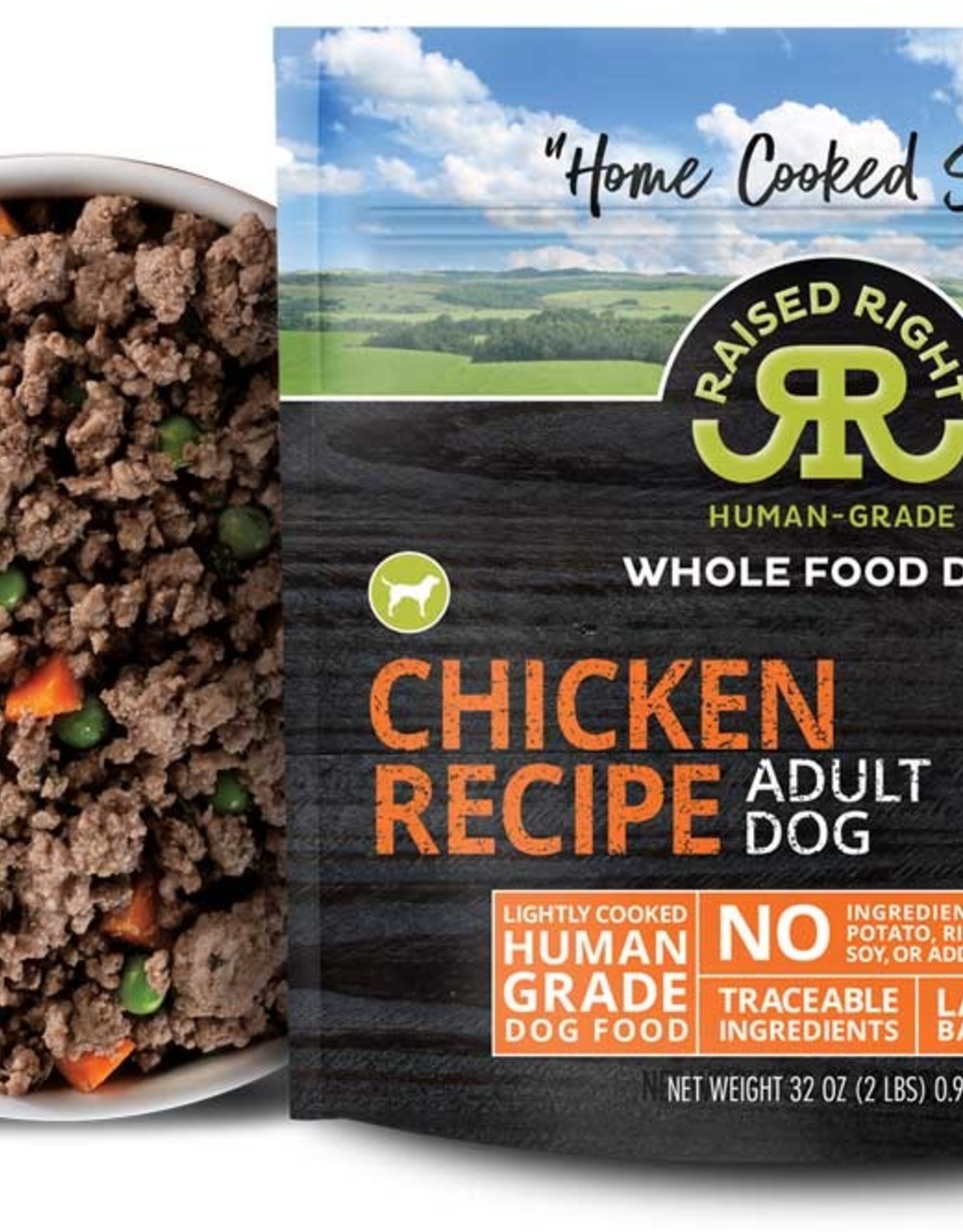 SALE - Raised Right Chicken Adult Dog Recipe