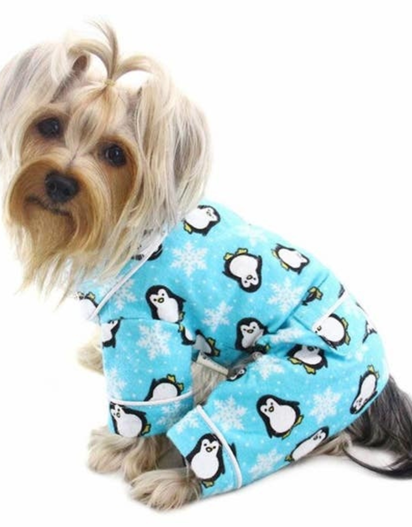 Penguin Pajamas Turquoise
