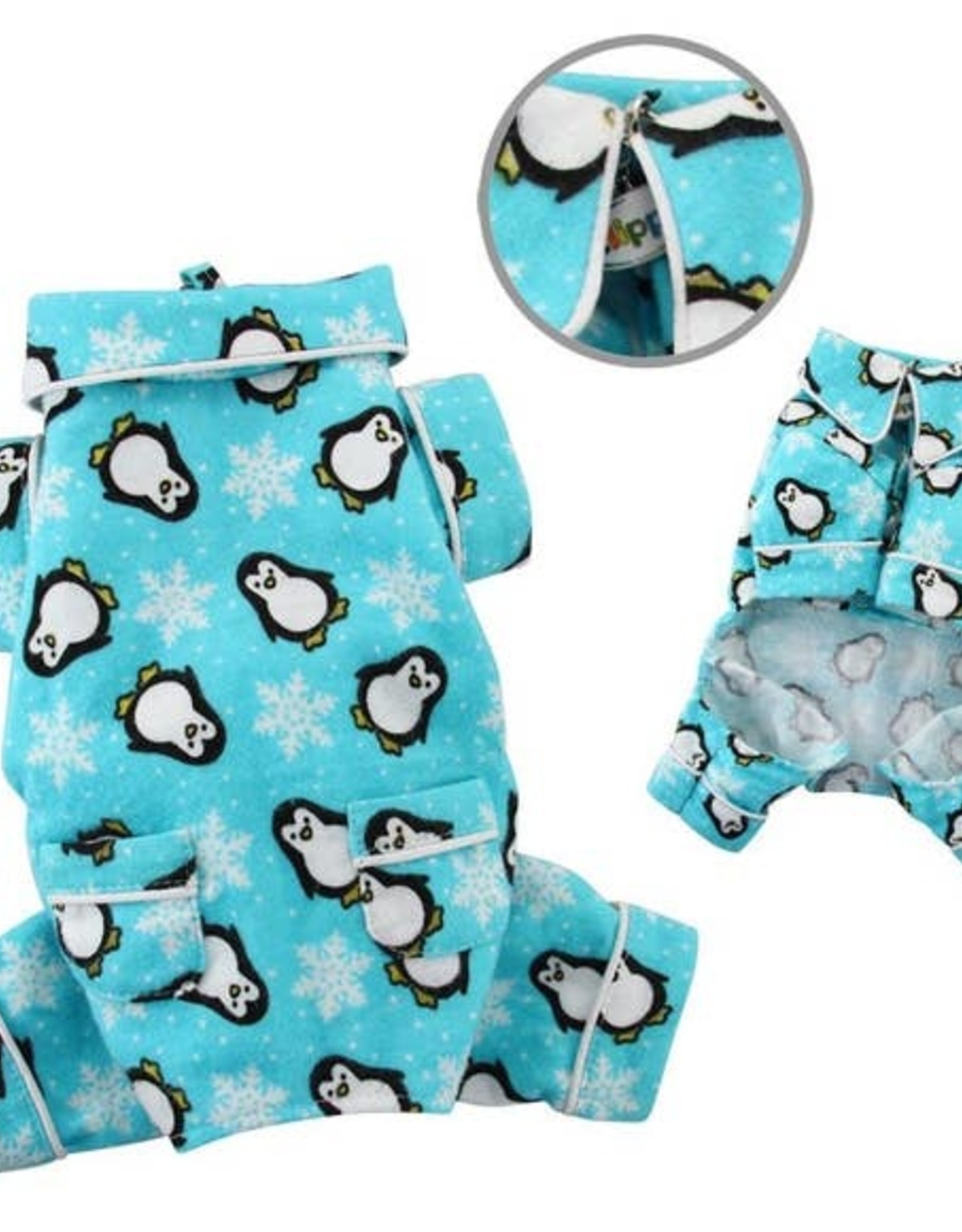 Penguin Pajamas Turquoise