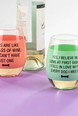 Stemless Wine Glass - You Can't Have Just One