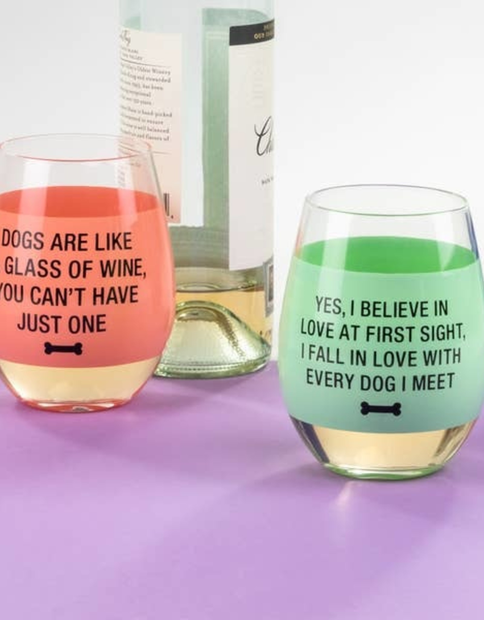 Stemless Wine Glass - You Can't Have Just One