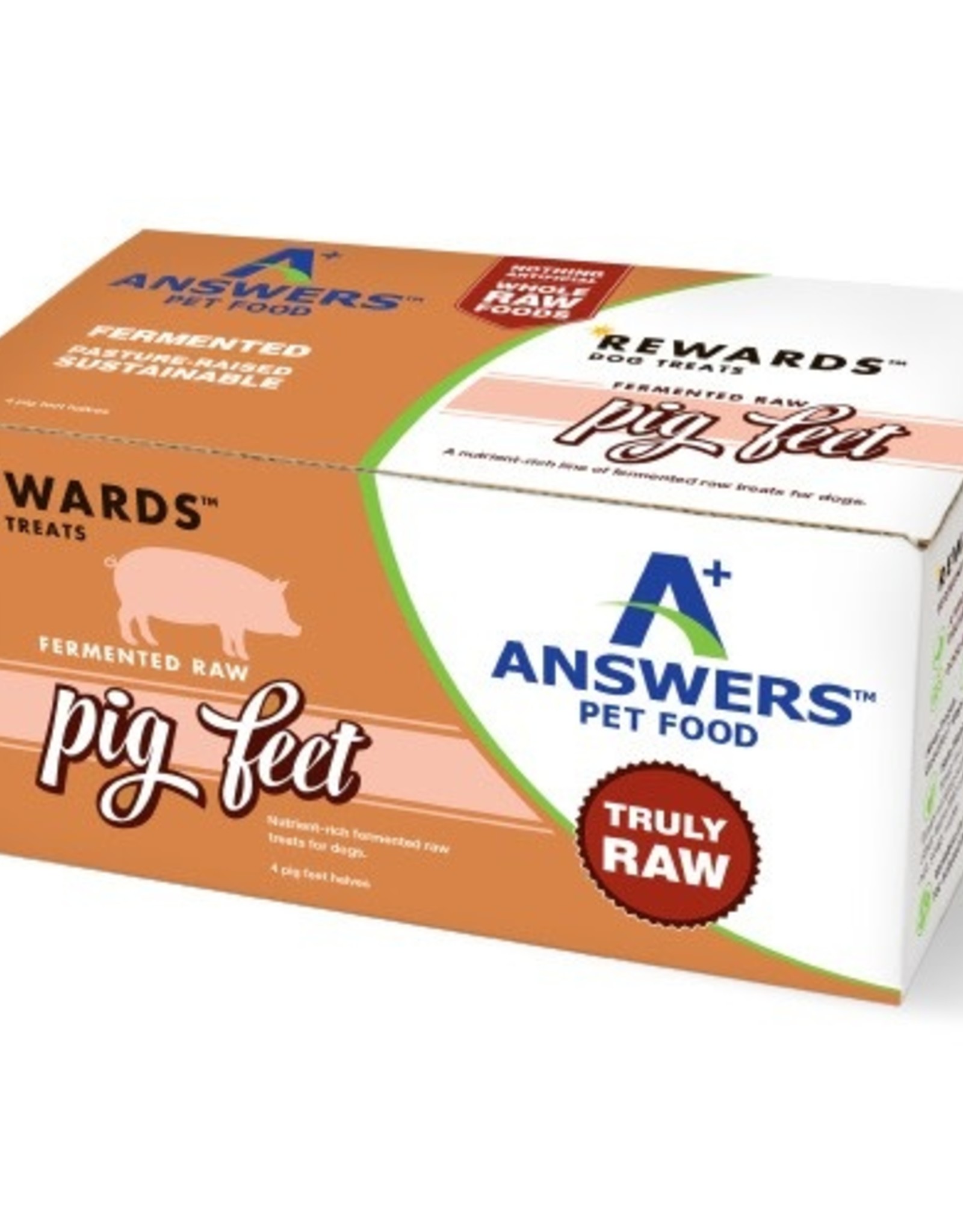 Answers Answers Fermented Raw Pig Feet (4 Pig Feet Halves)