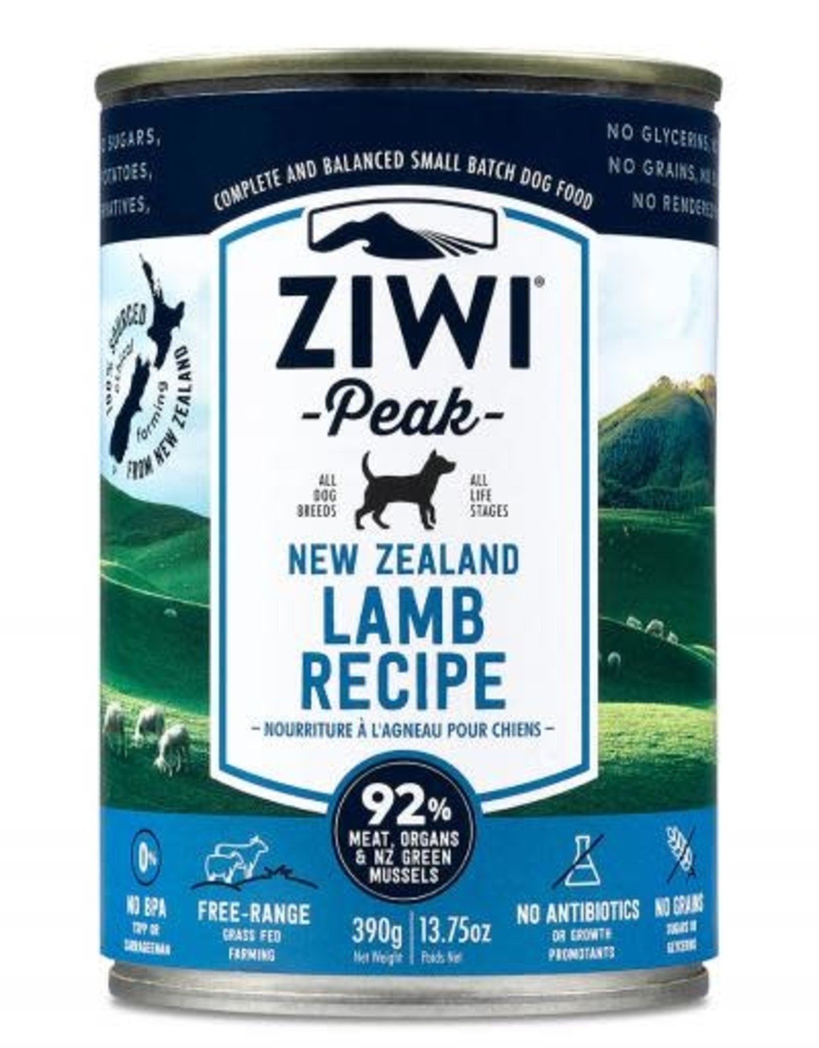 ZiwiPeak ZiwiPeak Lamb For Dogs 13.75oz