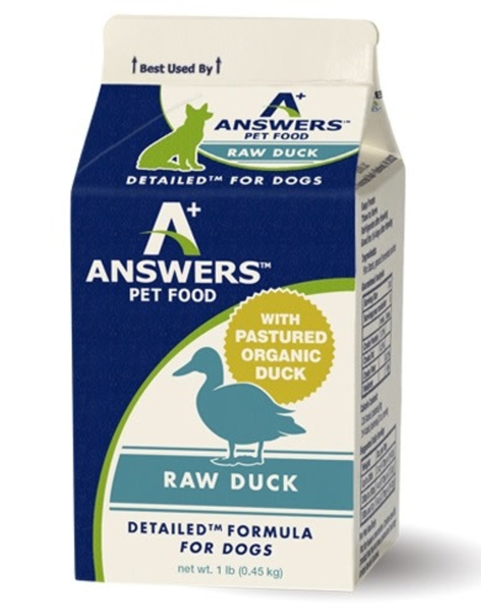 Answers Answers Detailed Duck Formula for Dogs