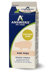 Answers Answers Detailed Pork Formula for Dogs