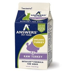 Answers Answers Detailed Turkey Formula for Dogs