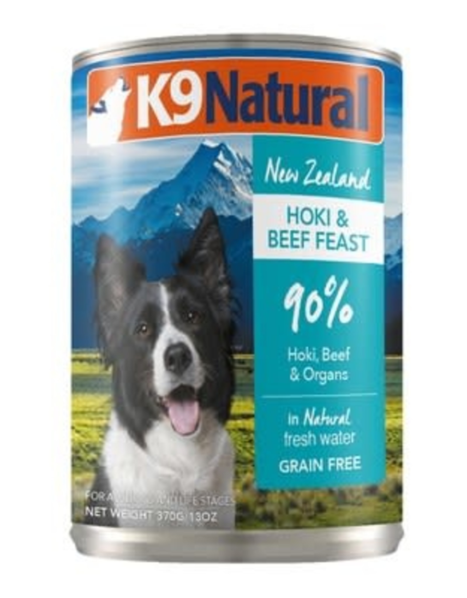 K9 Natural K9 Natural Hoki and Beef Feast Can
