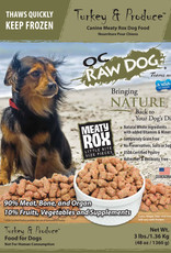 OC Raw Dog OC Raw Dog Turkey & Produce